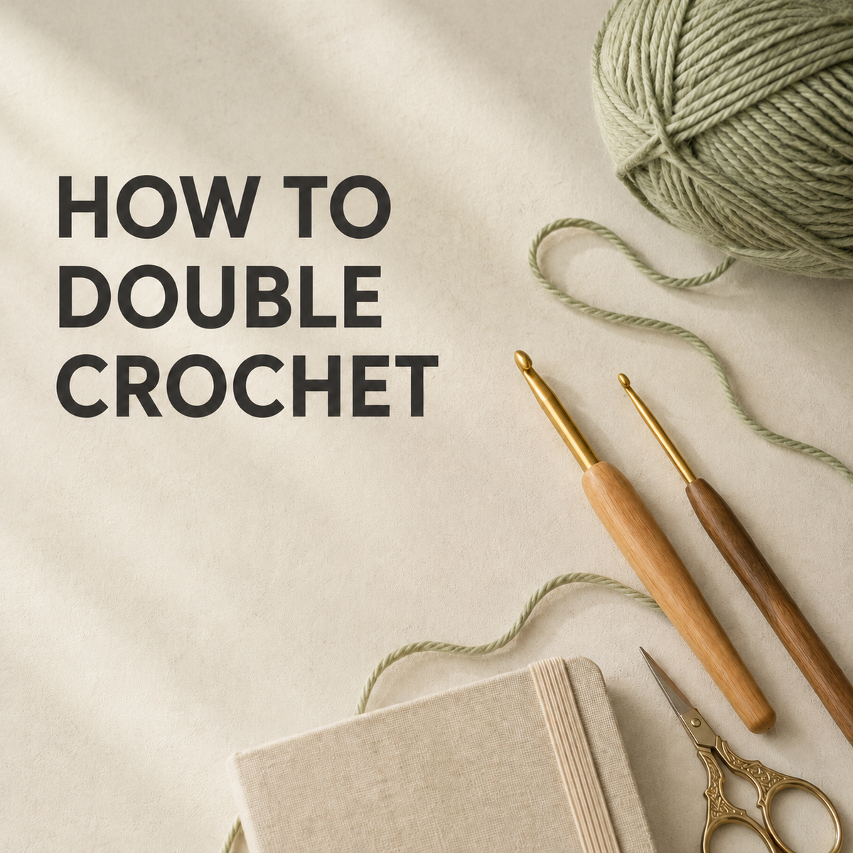 How to Double Crochet | Step-by-Step for Beginners