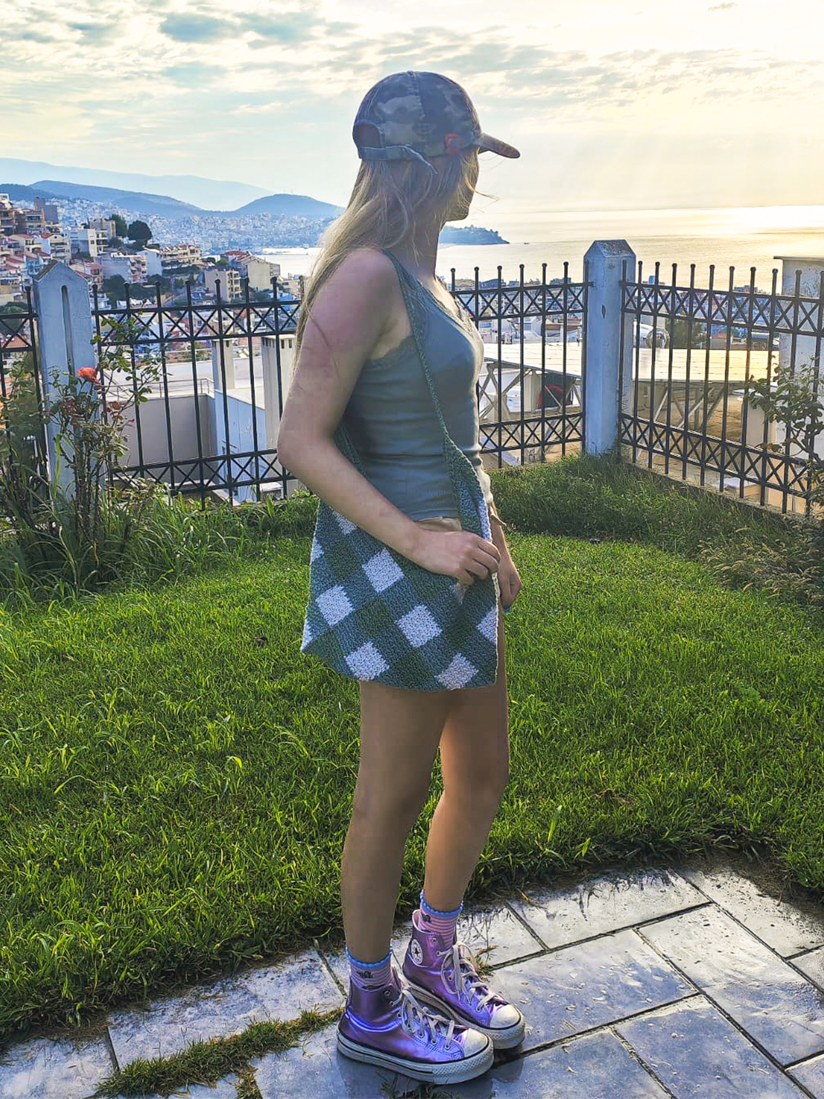 The Gingham Shift Bag