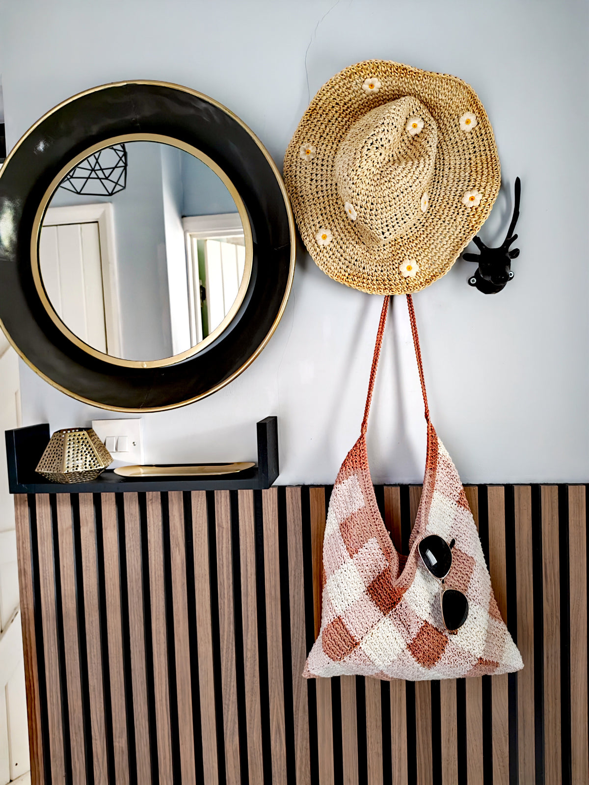 The Gingham Shift Bag