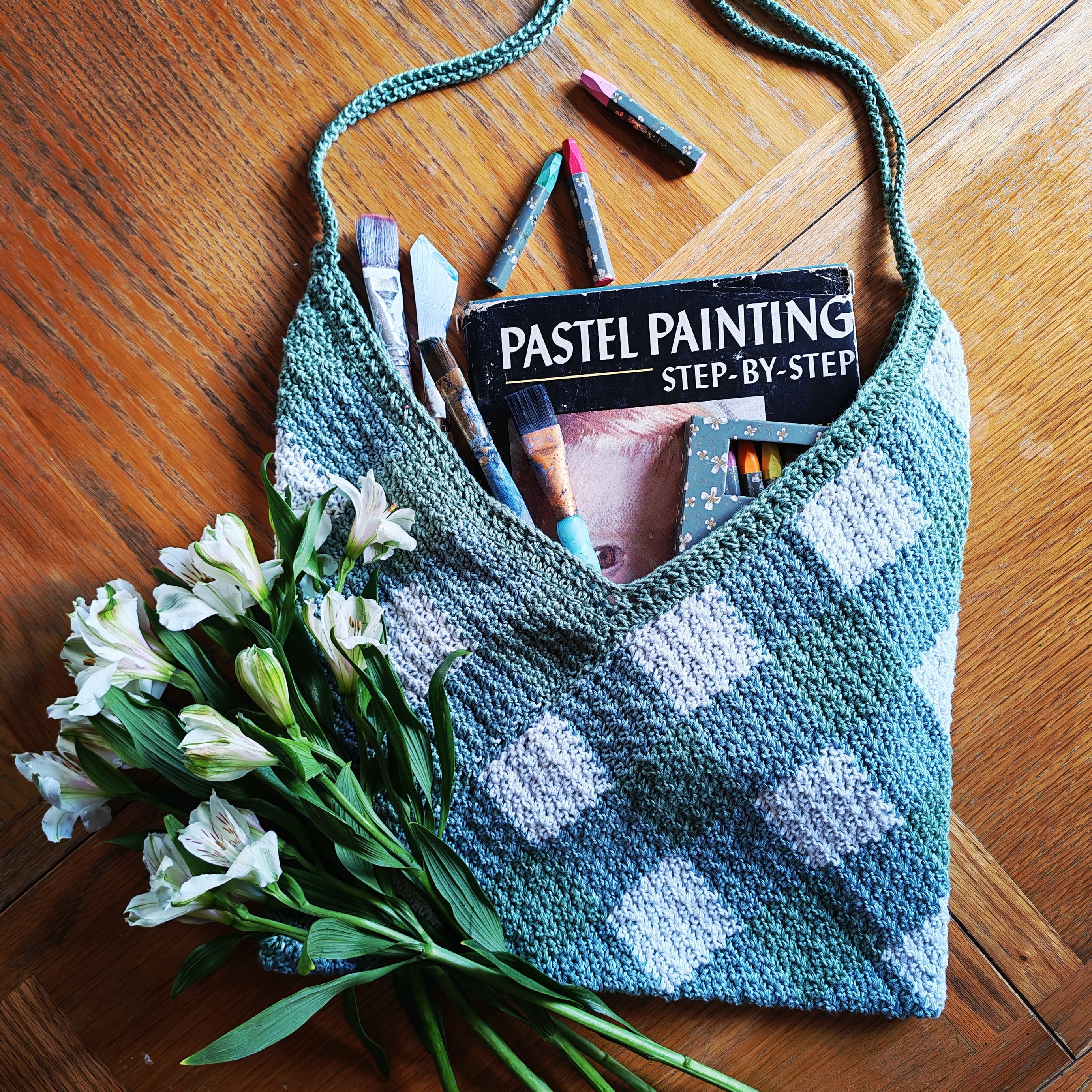 The Gingham Shift Bag
