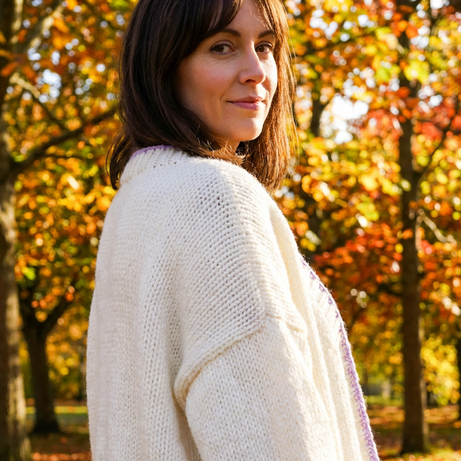 Marshmallow Cardigan — Knitting Pattern